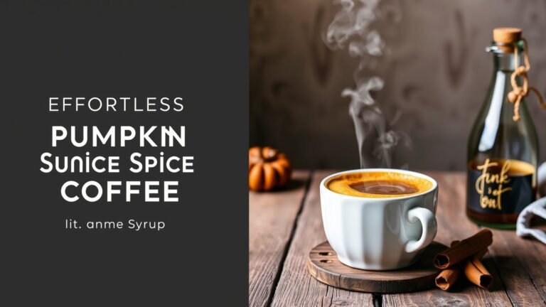 Effortless Pumpkin Spice Coffee With A Genius Syrup 5 Effortless Pumpkin Spice Coffee With A Genius Syrup