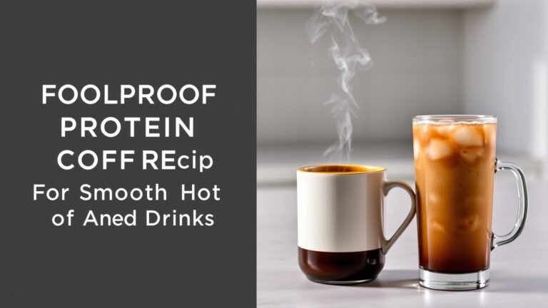 Foolproof Protein Coffee Recipe For Smooth Hot And Iced Drinks 4 Foolproof Protein Coffee Recipe For Smooth Hot And Iced Drinks
