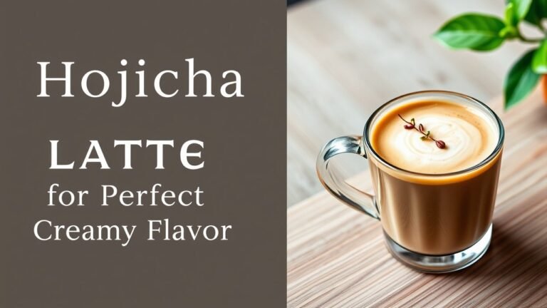 Hojicha Latte Master Recipe for Perfect Creamy Flavor 6 Hojicha Latte Master Recipe for Perfect Creamy Flavor