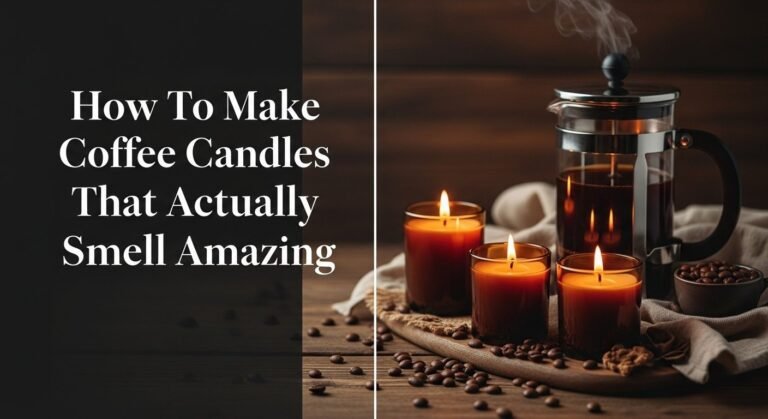 How To Make Coffee Candles That Actually Smell Amazing 4 How To Make Coffee Candles That Actually Smell Amazing