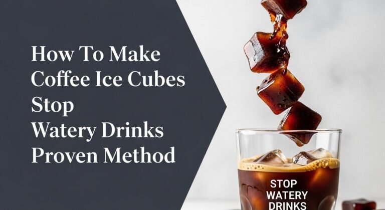 How To Make Coffee Ice Cubes Stop Watery Drinks Proven Method 3 How To Make Coffee Ice Cubes Stop Watery Drinks Proven Method