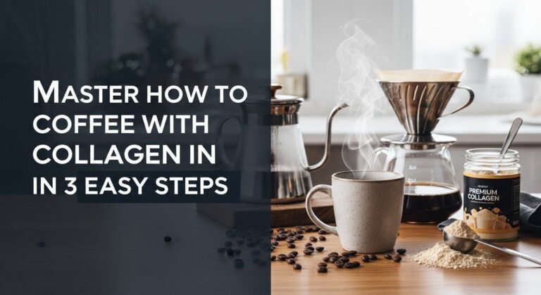 Master How to Make Coffee with Collagen in 3 Easy Steps 1 Master How to Make Coffee with Collagen in 3 Easy Steps