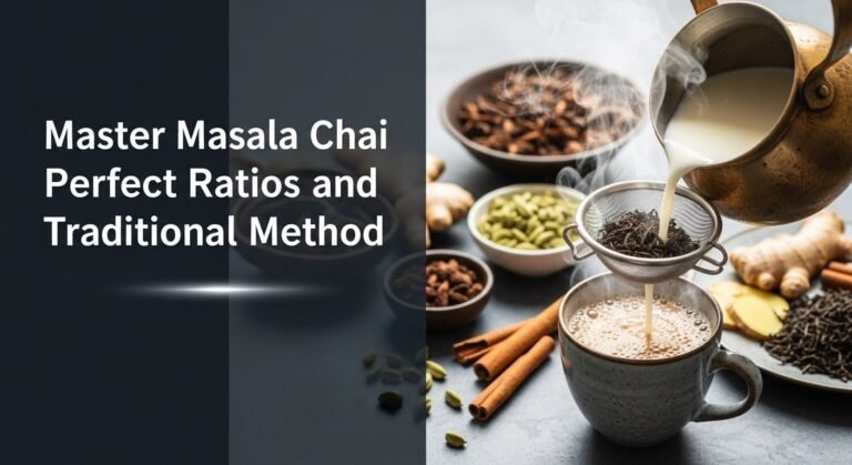 Master Masala Chai Perfect Ratios and Traditional Method