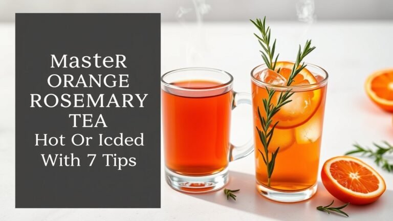 Master Orange Rosemary Tea Hot Or Iced With 7 Tips