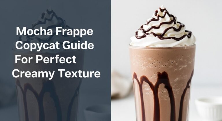 Mocha Frappe Copycat Guide For Perfect Creamy Texture 5 Mocha Frappe Copycat Guide For Perfect Creamy Texture