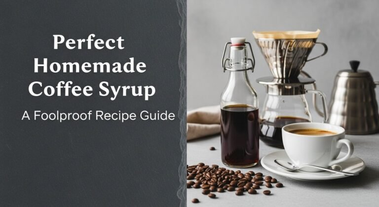 Perfect Homemade Coffee Syrup A Foolproof Recipe Guide 2 Perfect Homemade Coffee Syrup A Foolproof Recipe Guide