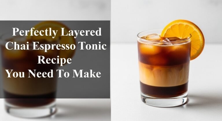 Perfectly Layered Chai Espresso Tonic Recipe You Need To Make 5 Perfectly Layered Chai Espresso Tonic Recipe You Need To Make