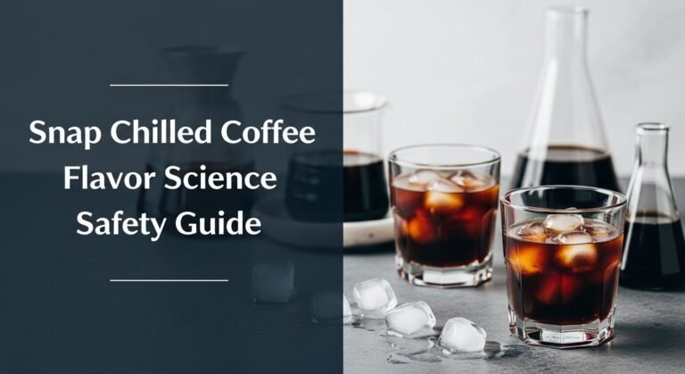 Snap Chilled Coffee Flavor Science Safety Guide [year]