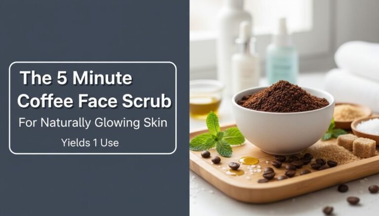 The 5 Minute Coffee Face Scrub For Naturally Glowing Skin 6 The 5 Minute Coffee Face Scrub For Naturally Glowing Skin