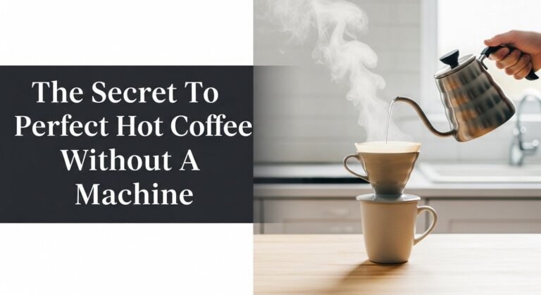 The Secret To Perfect Hot Coffee Without A Machine 1 The Secret To Perfect Hot Coffee Without A Machine