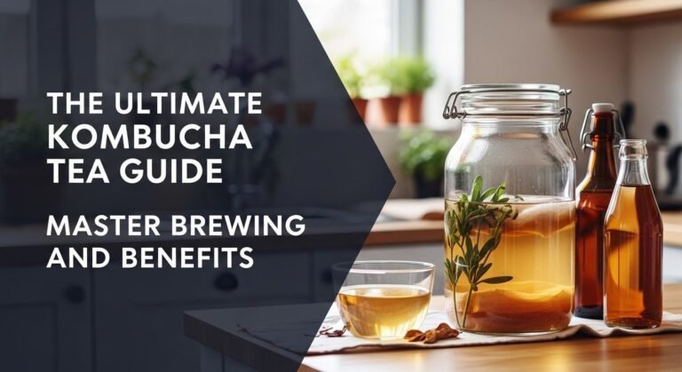 The Ultimate Kombucha Tea Guide Master Brewing and Benefits 1 The Ultimate Kombucha Tea Guide Master Brewing and Benefits