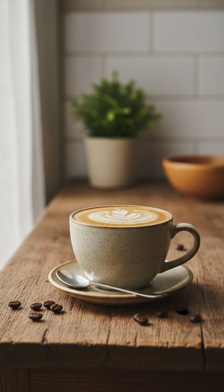 Top-down flat lay comparing clumpy, cream-colored whole milk powder and fine, white non-fat milk powder in glass bowls.