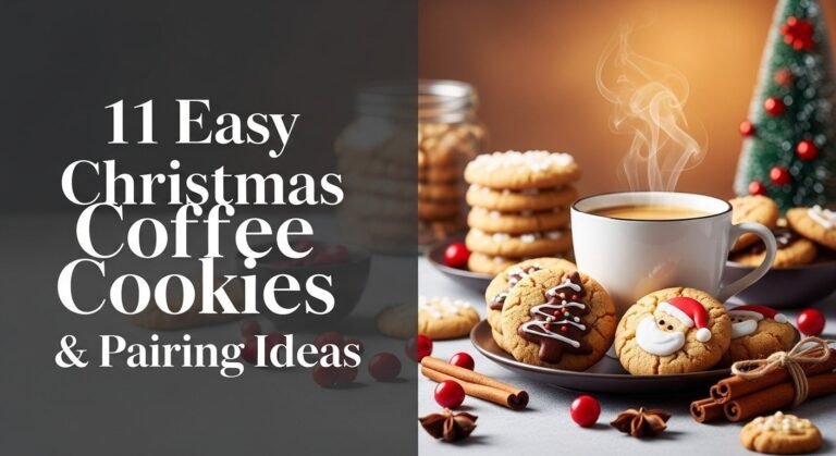 11 Easy Christmas Coffee Cookies & Pairing Ideas [month] [year]