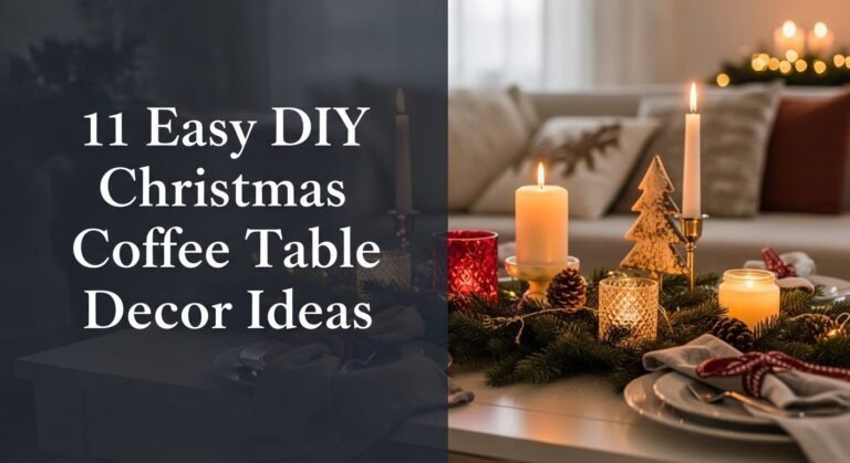 11 Easy DIY Christmas Coffee Table Decor Ideas [month] [year]