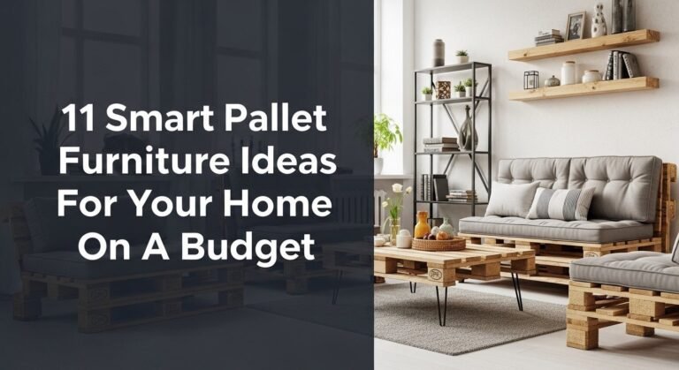 11 Smart Pallet Furniture Ideas For Your Home On A Budget 5 11 Smart Pallet Furniture Ideas For Your Home On A Budget