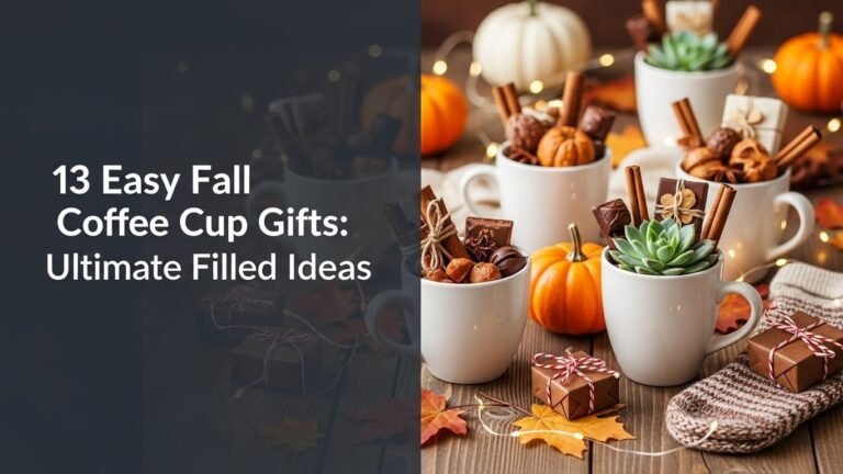 13 Easy Fall Coffee Cup Gifts: Ultimate Filled Ideas