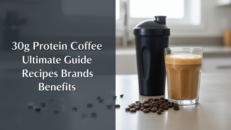 30g Protein Coffee Ultimate Guide Recipes Brands Benefits 10 30g Protein Coffee Ultimate Guide Recipes Brands Benefits