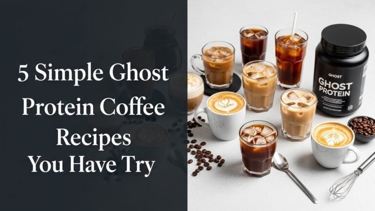 5 Simple Ghost Protein Coffee Recipes You Have to Try