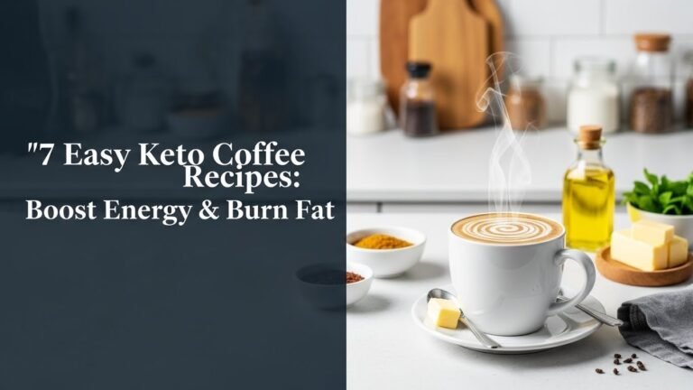 7 Easy Keto Coffee Recipes: Boost Energy & Burn Fat