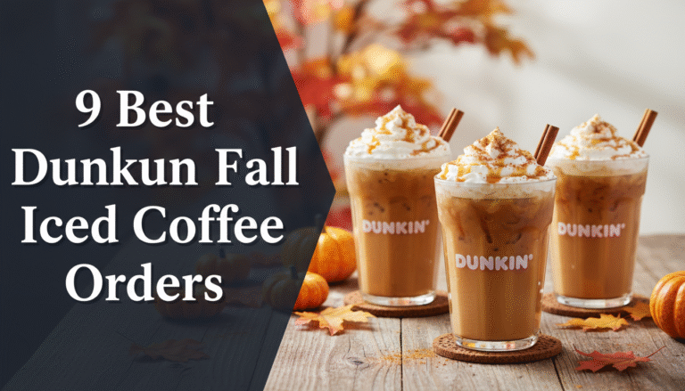9 Best Dunkin Fall Iced Coffee Orders for [year]