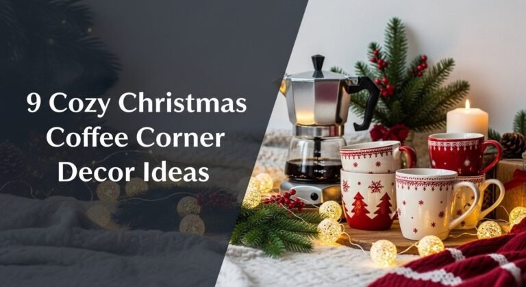 9 Cozy Christmas Coffee Corner Decor Ideas for [month] [year]
