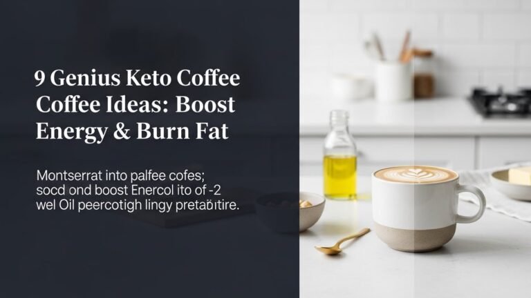 9 Genius Keto Coffee Ideas: Boost Energy & Burn Fat in [year]