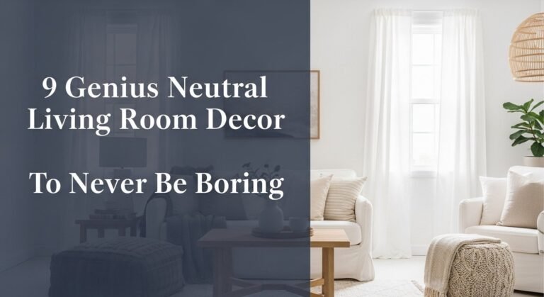 9 Genius Neutral Living Room Decor Ideas To Never Be Boring 5 9 Genius Neutral Living Room Decor Ideas To Never Be Boring