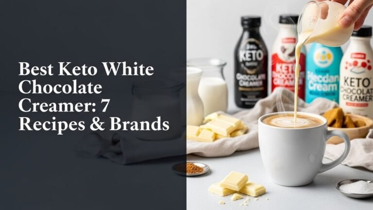 Best Keto White Chocolate Creamer: 7 Recipes & Brands [year]