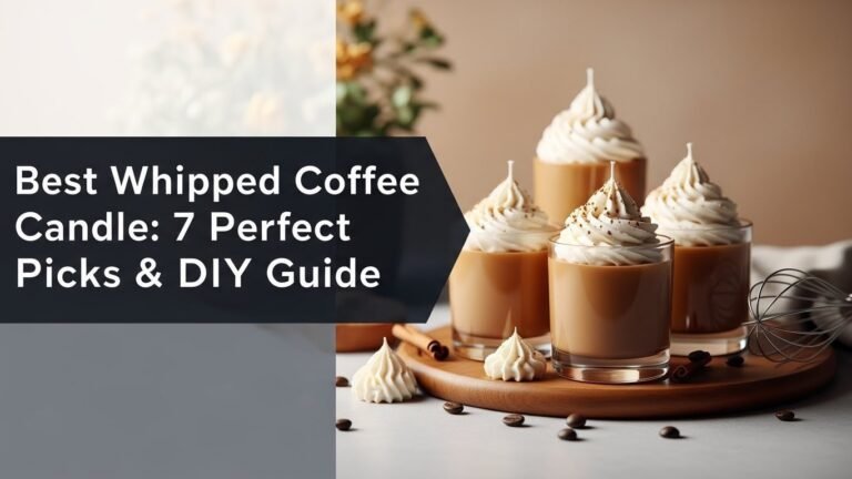 Best Whipped Coffee Candle: 7 Perfect Picks & DIY Guide