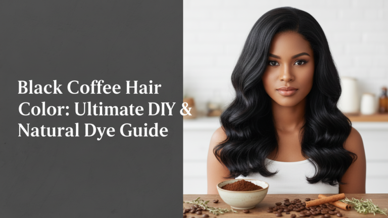Black Coffee Hair Color: Ultimate DIY & Natural Dye Guide