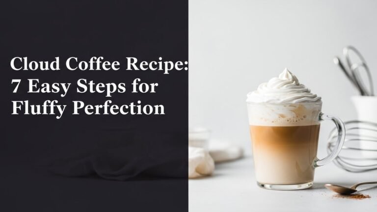 Cloud Coffee Recipe: 7 Easy Steps for Fluffy Perfection 1 Cloud Coffee Recipe: 7 Easy Steps for Fluffy Perfection