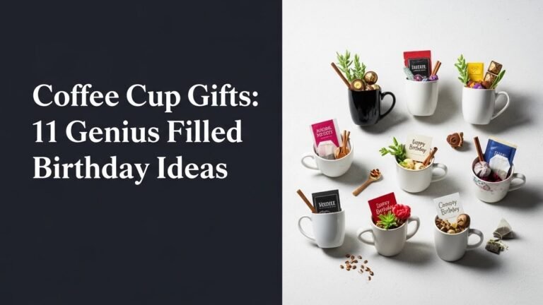 Coffee Cup Gifts: 11 Genius Filled Birthday Ideas