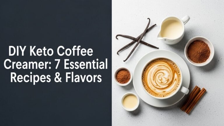 DIY Keto Coffee Creamer: 7 Essential Recipes & Flavors