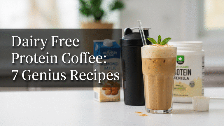 Dairy Free Protein Coffee: 7 Genius Recipes for [year]