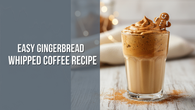 Easy Gingerbread Whipped Coffee Recipe For [year]
