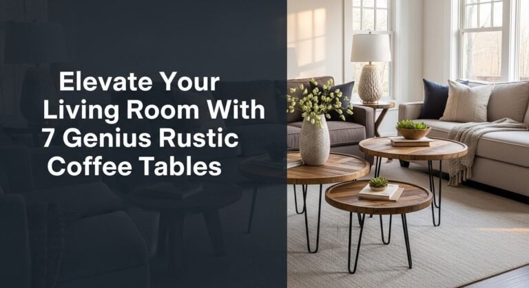 Elevate Your Living Room With 7 Genius Rustic Coffee Tables 9 Elevate Your Living Room With 7 Genius Rustic Coffee Tables