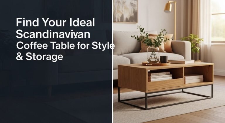 Find Your Ideal Scandinavian Coffee Table for Style & Storage 3 Find Your Ideal Scandinavian Coffee Table for Style & Storage