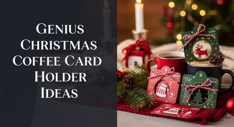 Genius Christmas Coffee Gift Card Holder Ideas for [year]