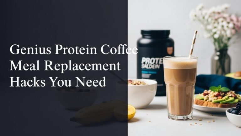 Genius Protein Coffee Meal Replacement Hacks You Need