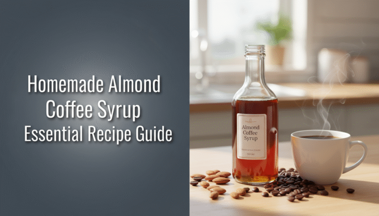 Homemade Almond Coffee Syrup Essential Recipe Guide