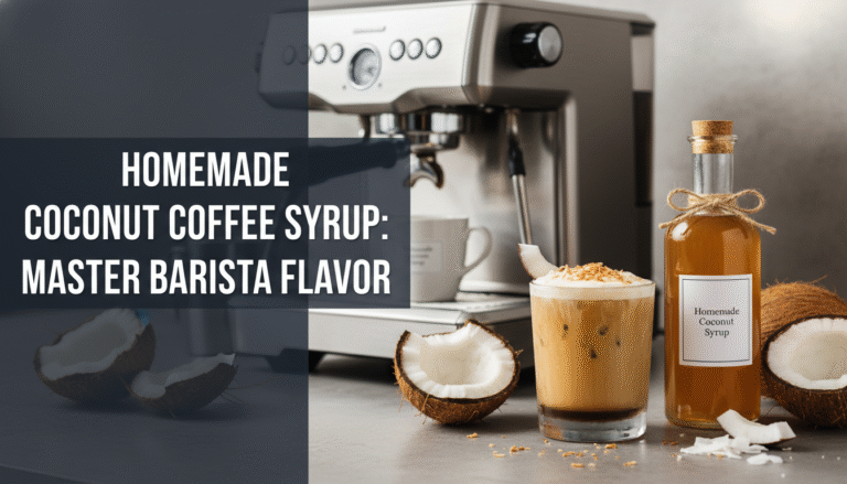 Homemade Coconut Coffee Syrup: Master Barista Flavor