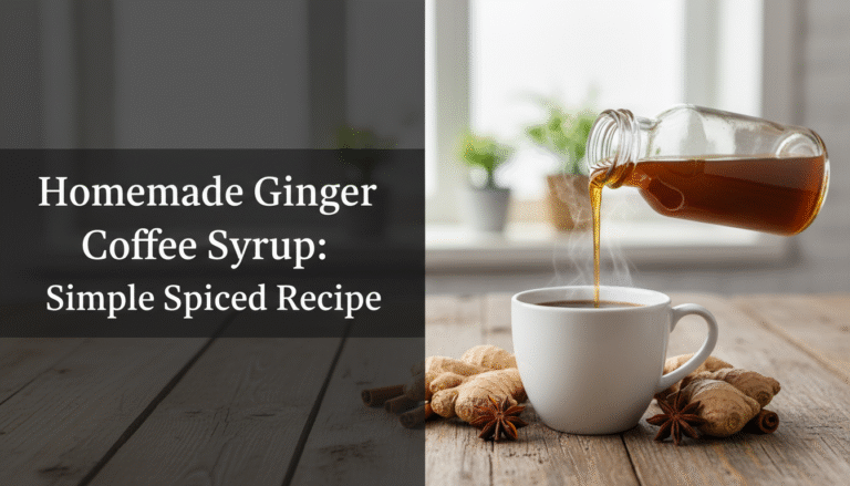 Homemade Ginger Coffee Syrup: Simple Spiced Recipe [year]