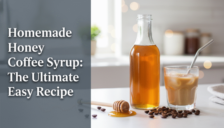 Homemade Honey Coffee Syrup: The Ultimate Easy Recipe