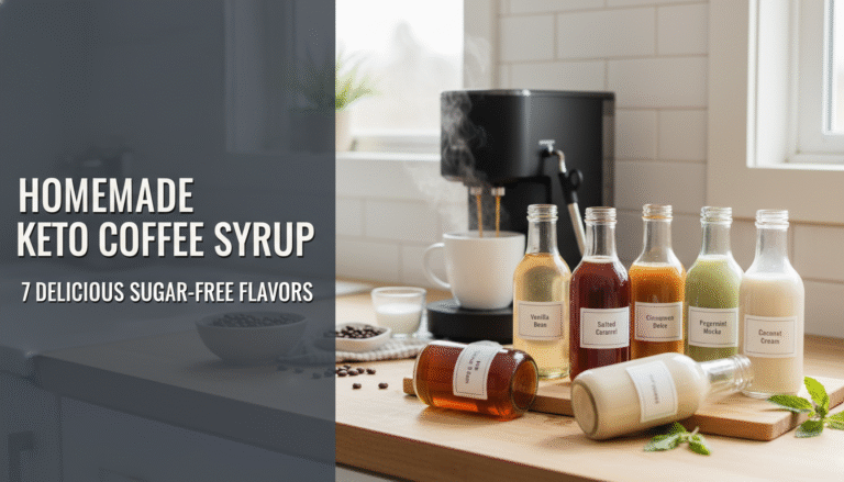 Homemade Keto Coffee Syrup: 7 Delicious Sugar-Free Flavors