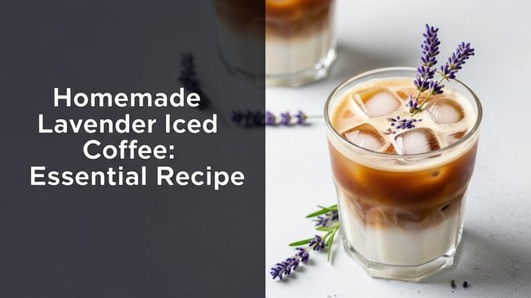 Homemade Lavender Iced Coffee: Essential Recipe for [year]