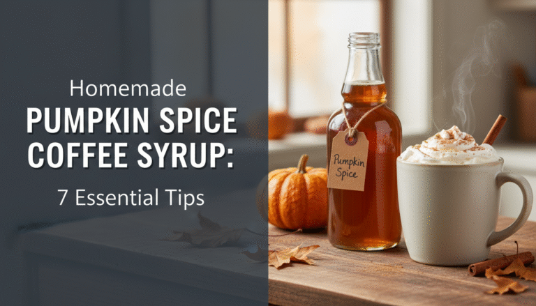 Homemade Pumpkin Spice Coffee Syrup: 7 Essential Tips [year]