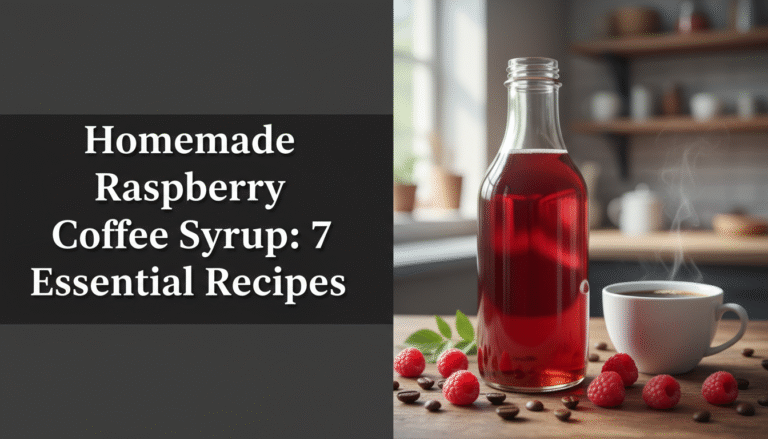 Homemade Raspberry Coffee Syrup: 7 Essential Recipes 4 Homemade Raspberry Coffee Syrup: 7 Essential Recipes