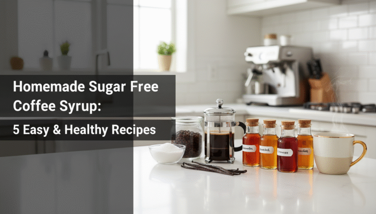 Homemade Sugar Free Coffee Syrup: 5 Easy & Healthy Recipes 6 Homemade Sugar Free Coffee Syrup: 5 Easy & Healthy Recipes