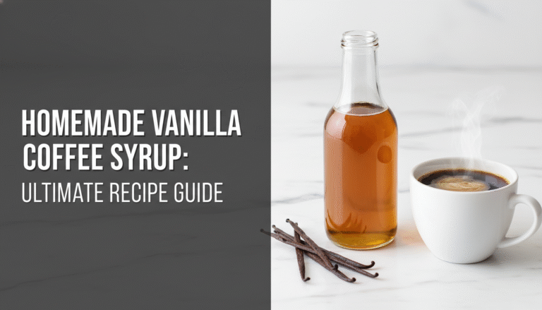 Homemade Vanilla Coffee Syrup: Ultimate Recipe Guide 9 Homemade Vanilla Coffee Syrup: Ultimate Recipe Guide