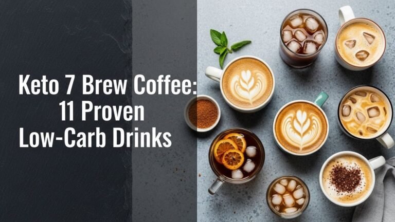 Keto 7 Brew Coffee: 11 Proven Low-Carb Drinks for [year]